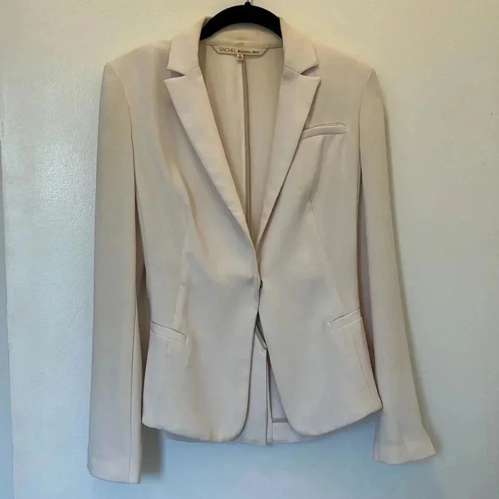 Off white/Cream Blazer - Picture 7 of 11